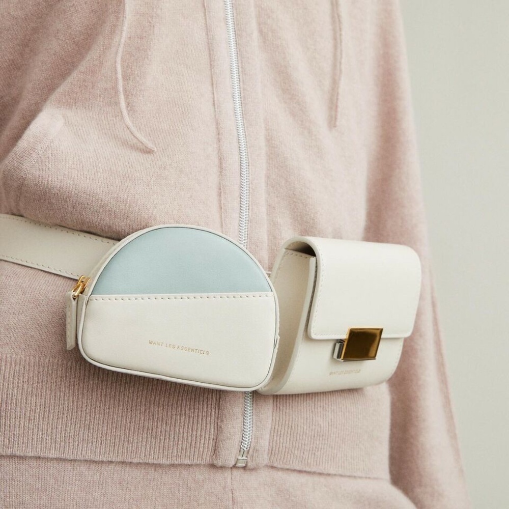 Want Les Essentiels Belt Bag - Dark Brown